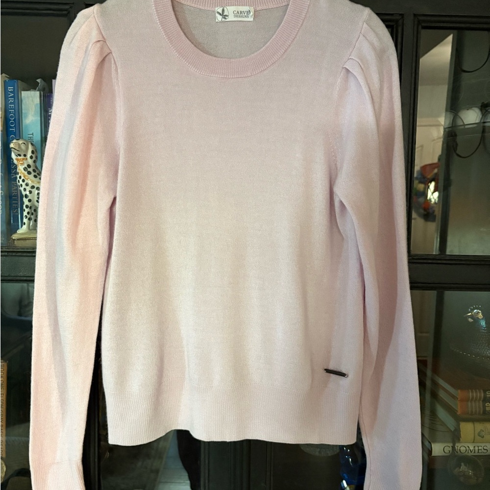 Carve Designs puff sleeve Sweater